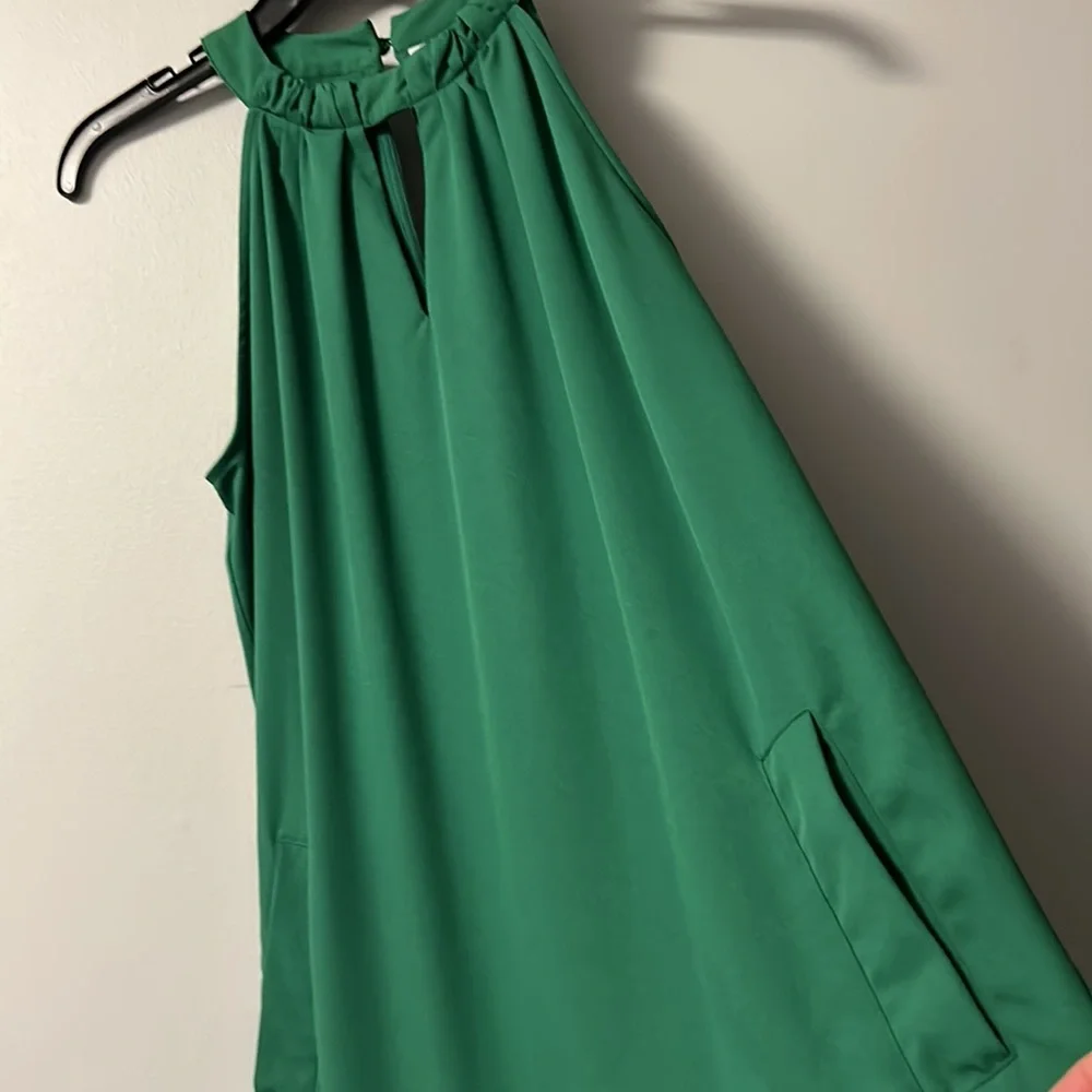 New York & Comp - Stretch - women’s green medium dress - Picture 5 of 9